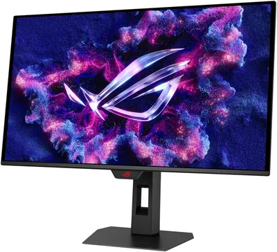 Монитор 26.5" ASUS XG27ACDMS  QD-OLED, 2560x1440, 280Hz, 0,03ms, 250сd/m, 1500000:1, HDR10 | HDMI(2.1), DP(1.4), Type-C(PD-15W) | HAS, Pivot, Swivel, InPSU, Vesa 100, Black