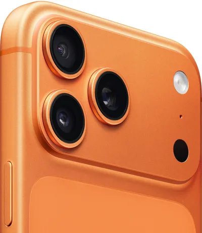 Смартфон Apple A3526 iPhone 17 Pro Max 256Gb 12Gb оранжевый моноблок 3G 4G 1Sim 6.9" 1320x2868 iOS 26 48Mpix 802.11 a/b/g/n/ac/ax/be NFC GPS Protect