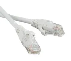 Патч-корд LANMASTER - LAN-PC45, UTP, кат. 5e, 2 x RJ-45, RJ-45 - RJ-45, LSZH, серый, 2 м, LAN-PC45/U5E-2.0-GY