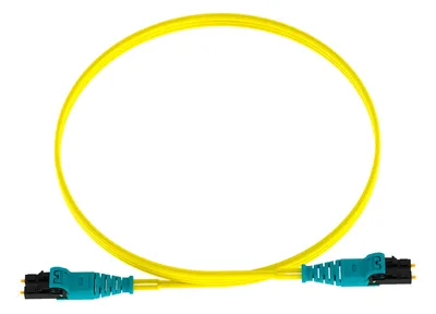 Патч-корд Panduit (F92ELQ1Q1SNM003) 2x9/125 OS1/OS2 LC push-pull-LC push-pull  3м LSZH желт.