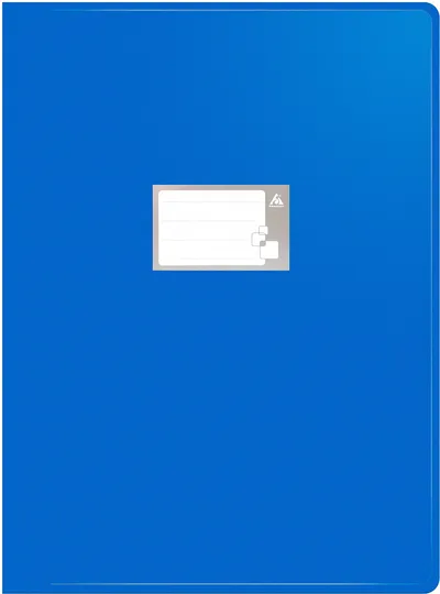 Папка Бюрократ BPV20A3BLUE, A3, 20 вкладышей, пластик 0,8 мм