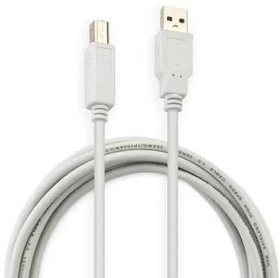 USB кабель BURO, USB Type A (M) -> USB Type B (M), USB 2.0, 5 м, USB2.0-AM/BM-5