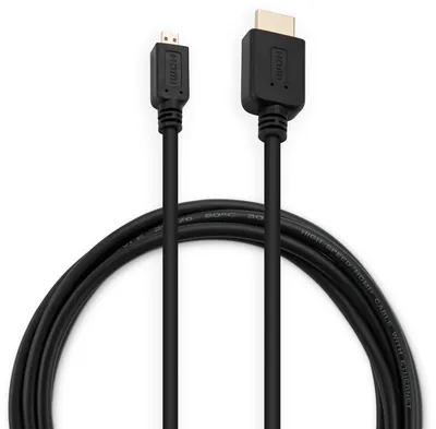 Кабель Buro MICROHDMI-HDMI-1.8, microHDMI-HDMI, 1.8 м
