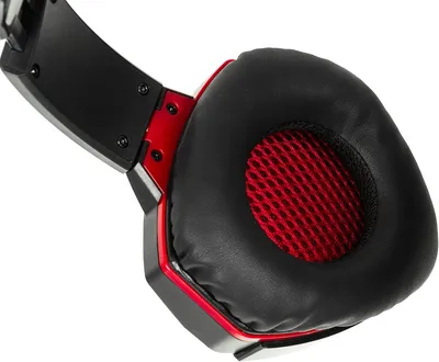 Наушники с микрофоном A4Tech Bloody G500 черный/красный 1.5м мониторные оголовье (A4TECH G500)