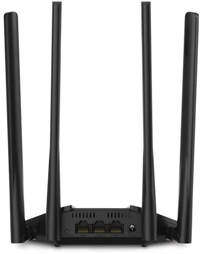 Беспроводной маршрутизатор Mercusys - MR30G, 2.4/5 ГГц, 867Мб/с, IEEE 802.11 a/b/g/n/ac, 2x RJ-45, 1 Гб/с, 4 antennas, Чёрный, MR30G