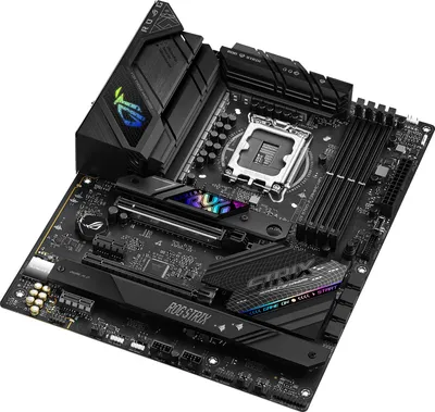 Материнская плата Asus - ROG STRIX B760-F GAMING WIFI, ATX, Intel B760, 1xLGA 1700, 4xDDR5 до 128ГБ, 1x2.5GbE, audio, M.2, Wi-Fi, Bluetooth, HDMI, DP, 4xSATA, 7xUSB3.2, 1xUSB3.2 Type C, ROG STRIX B760-F GAMING WIFI