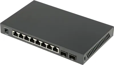 Коммутатор TP-Link SG2210P, Smart, 8×GbE PoE+, 2×SFP, 61Вт
