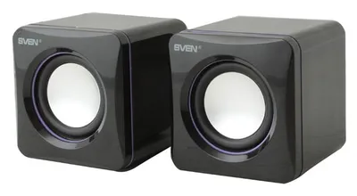 Колонки SVEN 315 SV-0110315BK, 2.0, 5Вт, USB