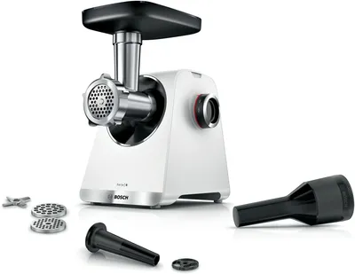 Мясорубка Bosch MFWS609W, 2100 Вт, 3.5 кг/мин, реверс