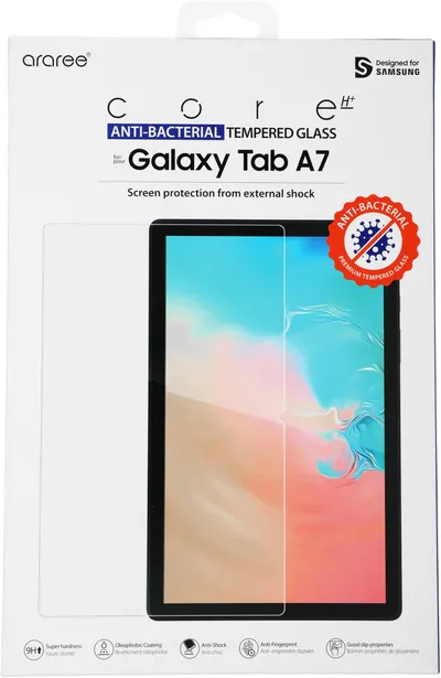 Защитное стекло Samsung GP-TTT505KDATR, для Galaxy Tab A7