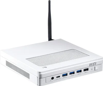 Мини-ПК MSI Pro DP10 A14MG-010BRU, Intel Core i7-14700/Отсутствует DDR5/Отсутствует SSD/Intel UHD Graphics/Без ОС, белый (936-B21012-010)