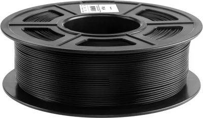 -/ Пластик для принтера 3D Cactus CS-3D-PLA-1KG-BLACK PLA d1.75мм 1кг L326м 1цв.