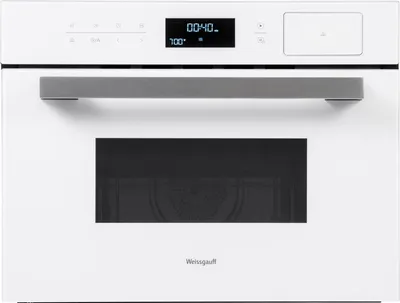 Духовой шкаф Weissgauff OEMS 459 PDW, электрический, встраиваемый, белый