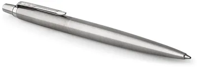 Ручка шариковая Parker Jotter Core K63 (1953170) Stainless Steel CT M синие чернила подар.кор.