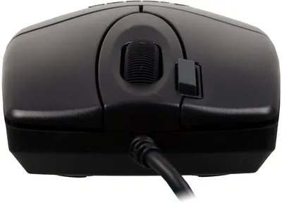 Мышь проводная A4TECH OP-620DS black (USB, оптическая, 1200dpi, 3but) (OP-620DS)
