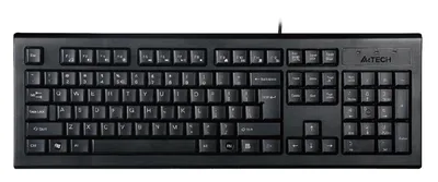 Комплект клавиатура+мышь A4Tech KR-8520D, проводной, черный