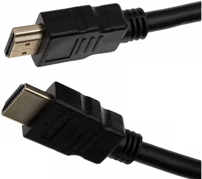 Видео кабель CACTUS - CS-HDMI.1.4, HDMI (M) -> HDMI (M), HDMI 1.4, 1080p@60Hz, 10 Гб/с, 1.8 м, цвет чёрный, CS-HDMI.1.4-1.8