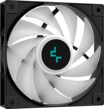 Кулер для процессора DEEPCOOL AG400 BK ARGB LGA1700/1200/115X/AM5/AM4 (18шт/кор, TDP 220W, PWM, ARGB Fan 120mm, 4 тепл. Трубки, черный) RET (R-AG400-BKANMC-G-2)