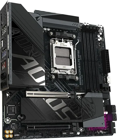 Материнская плата GIGABYTE B850M A ELT WF6E, AM5, B850, DDR5, Wi-Fi 6E