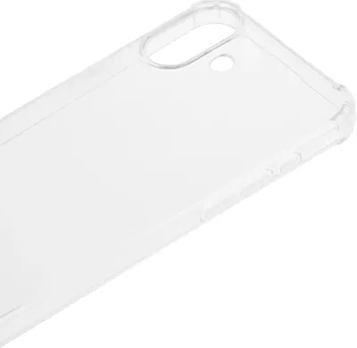 Чехол BoraSCO 73520, для Apple iPhone 16 Plus, Bumper, прозрачный