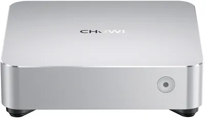 Компьютер/ Chuwi AuBox Intel Core Ultra 7 256V(2.2Ghz)/16384Mb/1000PCISSDGb/Int:Intel Iris Xe Graphics/BT/WiFi/war 1y/0.865kg/Gray/Win11Pro + DDR5 (no Slots)/USB3.2*5/HDMI*2/DP*1/RJ45*1/WIFI6E,BT5.3/Tipe-C*2/bracket/Aluminum Alloy + Galvanize