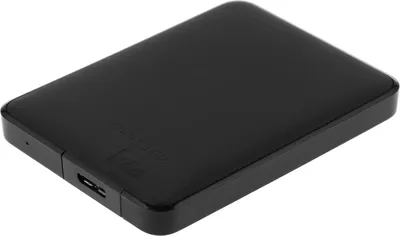 WDBU6Y0020BBK-WESN - Жесткий диск внешний Western Digital Elements Portable WDBU6Y0020BBK-WESN (Black) 2TB 2,5" USB 3.0 External {5}