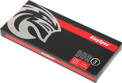 Модуль памяти KingSpec KS1600D3P15008G, DDR3 8ГБ 1600МГц CL11 DIMM