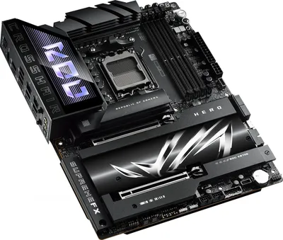 Материнская плата ASUS ROG CROSSHAIR X870E HERO SocketAM5 AMD X870 4xDDR5 ATX AC`97 8ch(7.1) 5Gigabit + 2.5Gigabit Ethernet RAID+HDMI [ROG CROSSHAIR X870E HERO]