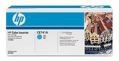 Картридж лазерный HP CE741A, Cyan, 7300 стр.