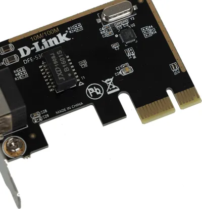 Сетевая карта D-Link - DFE-530TX, 10/100 Мб/с, RJ-45, 1-port, PCI Express, x1, PCIe, DFE-530TX/E1A