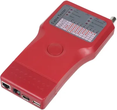 Тестер Cabeus CT-SLT-5-1, витая пара/коаксиал/телефон/USB