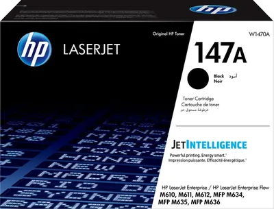 Картридж лазерный HP W1470A, черный, 11000 стр.