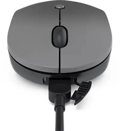 GY51C21210 Мышь Lenovo Go серый оптическая 2400dpi беспров. USB-C для ноутбука  3but  ()