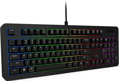 Клавиатура Lenovo Legion K310 GY41N91872, USB, RGB, механическая
