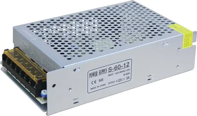 Блок питания Gauss 202003060, встраиваемый, для LED-лент, черный