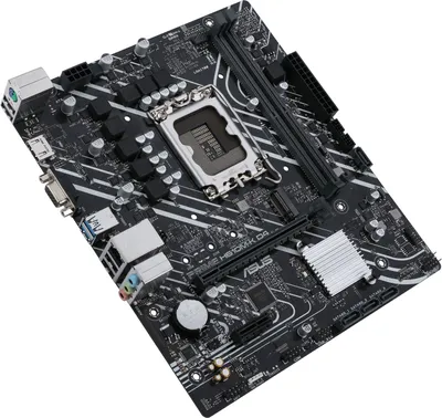 ASUS PRIME H610M-K D4 (Socket 1700, mATX, 2xDDR4(64GB), VGA/HDMI 2.1, 1xPCIe 4.0x16/1xPCIe 3.0/1xLAN, 4xSATA 6Gb/s, 1xM.2, 2xUSB 3.2, 4xUSB 2.0, 1xPS/2)