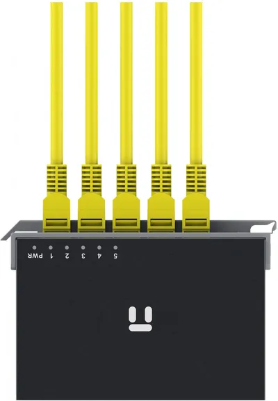 Коммутатор Netis ST105GD, 5×1GbE, неуправляемый, металл