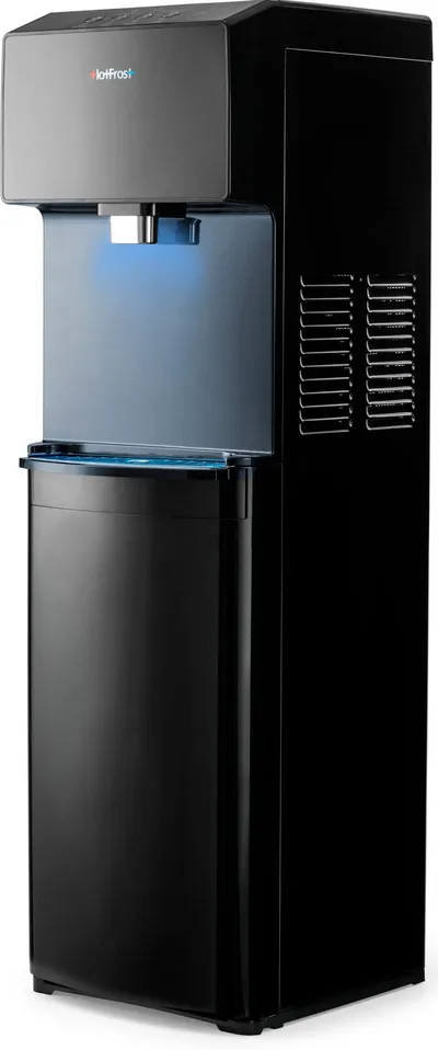 Кулер для воды Hotfrost V450 AMI, нижняя загрузка, нагрев/охлаждение, черный