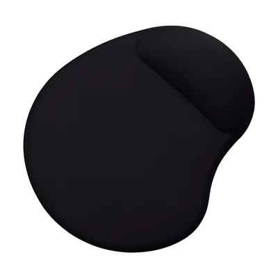 <018825> Коврик для мыши BURO [BU-GEL] гелевый, 230x205x25мм, черный [BU-GEL/BLACK]