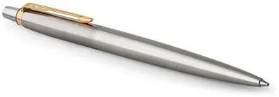 Ручка Parker 1953182 Jotter Core K691, шариковая, Stainless Steel GT, M, синяя