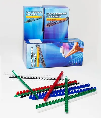 Пружины для переплета Office Kit BP2051, Ø16 мм, 130 листов, A4, 100 шт, белый