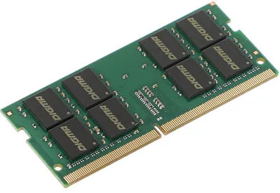 Оперативная память для ноутбука 32Gb (1x32Gb) PC4-21300 2666MHz DDR4 SO-DIMM Unbuffered CL19 Digma DGMAS42666032D