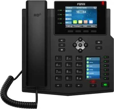 Телефон IP Fanvil X5U V2, черный