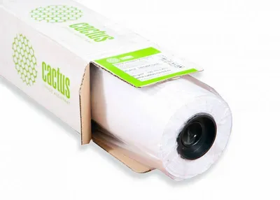 Бумага Cactus CS-PC90-106745, 1067мм×45м, 90 г/м², матовая