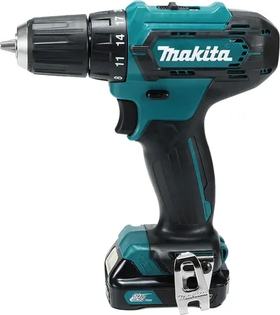 Дрель-шуруповерт Makita DF333DSAX6, аккумуляторная, быстрозажимной патрон