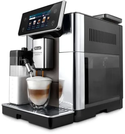 Кофемашина DeLonghi ECAM630.75.TSM, Primadonna, 1450Вт, 15 бар