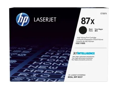 Картридж HP CF287X (87X), для LaserJet Enterprise M506/M527, 18000 стр.