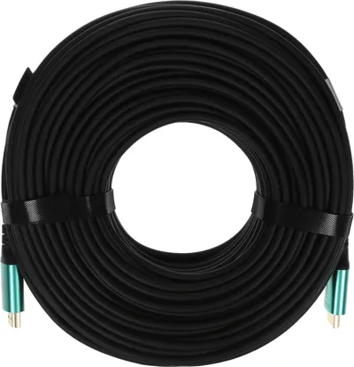 Кабель аудио-видео Cactus CS-HDMI-AOC-2.1-70 HDMI (m)/HDMI  (m)  70м.  позолоч.конт. черный