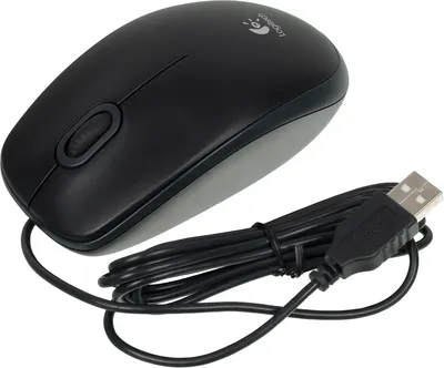 910-003357 - Мышь Logitech B100 Black |910-003357| черная, оптическая 800dpi, USB, 1.8м, {10}, (041271)