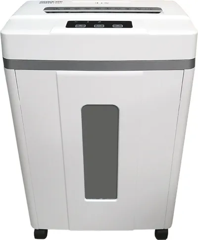 Шредер Office Kit S200TSCD 0,8x2 белый (секр.P-7) фрагменты 6лист. 25лтр. скобы пл.карты CD